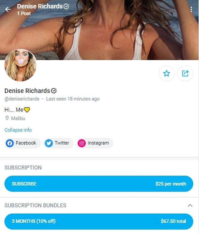 Denise Richards Onlyfans Nude Leaks
