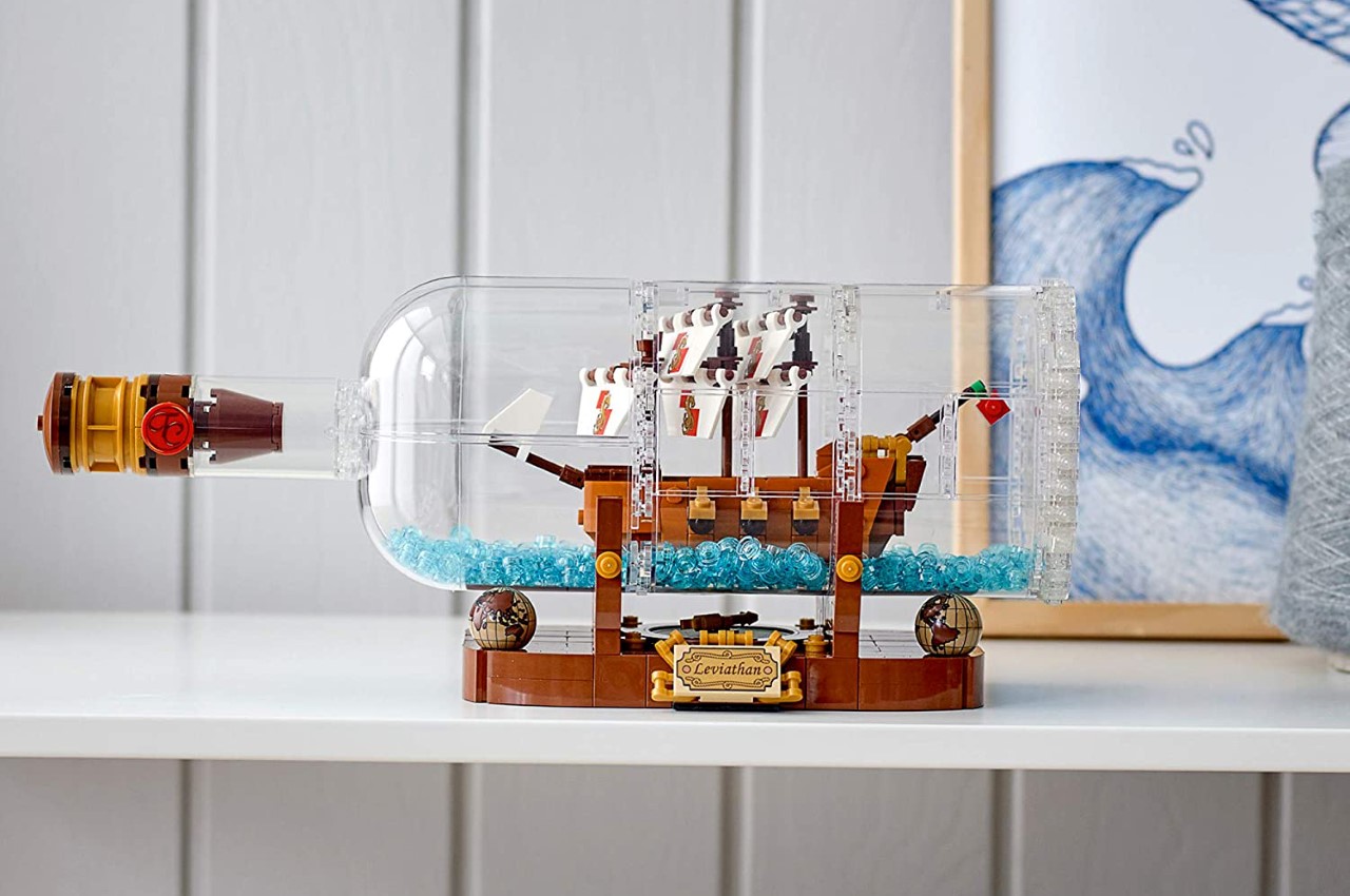 Lego  Ship In A Bottle *